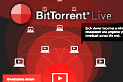 Streaming en direct avec BitTorrent Live