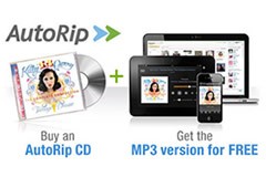 Amazon vous offre les MP3 de votre CD achet avec AutoRip