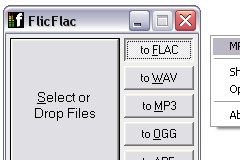 Convertir ses fichiers audio en FLAC